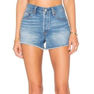 Levi’s 501 High Rise Denim Cutoff Shorts Sierra Oasis Size 32
